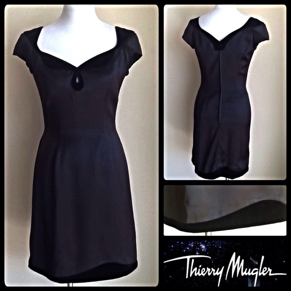 RARE Vintage Thierry Mugler Dress Sz 38FR